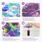 Diamond Art Painting Kits for Adults, 5D Mandala Diamond Painting Kits for Adults Beginners DIY Full Drill Flower Diamond Dots Crystal Craft Kits for Home Wall Decor Gifts 12x12 inch